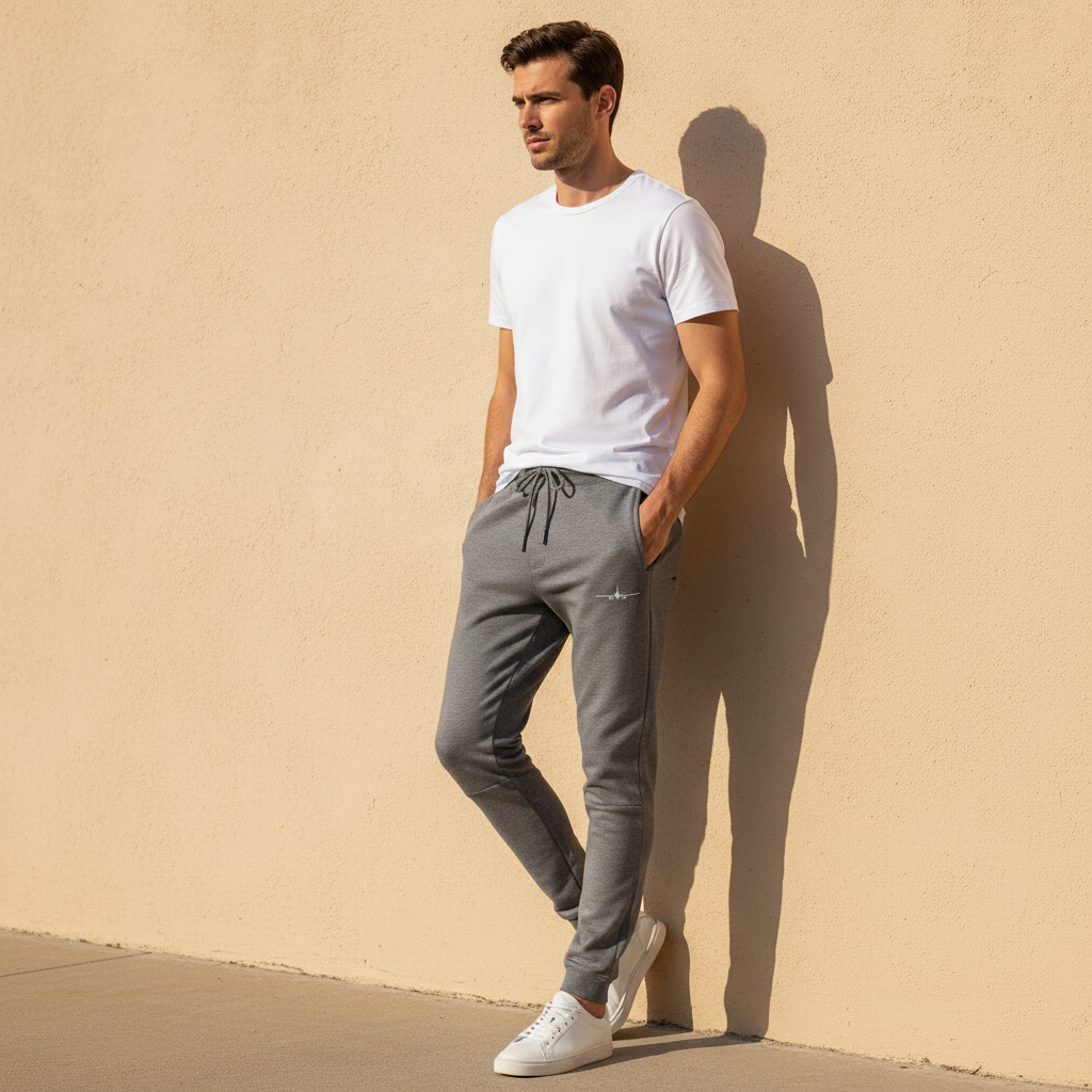 Men Jogging Pants Slim Fit