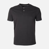 Men Structured Henley T-Shirt