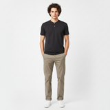 Men Structured Henley T-Shirt