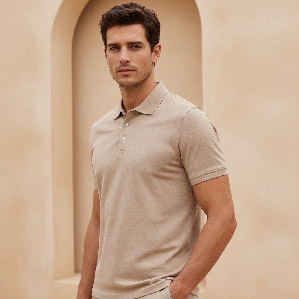 Men Short Sleeve Polo