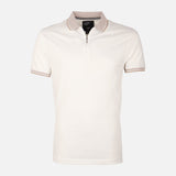 Men Structured Polo With Zip Closure