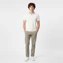 Men Structured Polo With Zip Closure