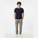 Men Structured Polo With Zip Closure