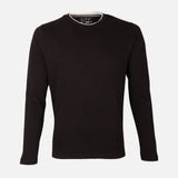 Men Structured Long Sleeve T-Shirt