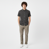 Men Woven Shirt  Short Sleeve With Pocket