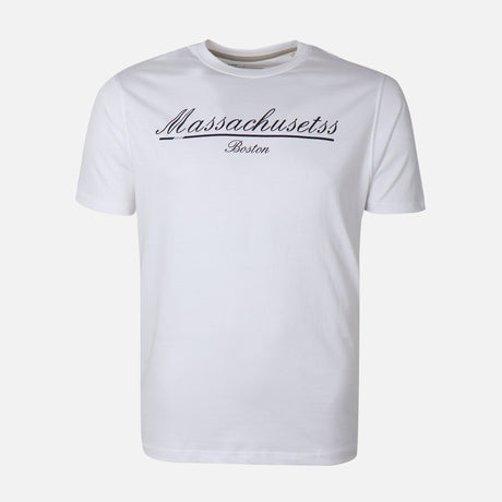 Men Graphic T-Shirt Round Neck
