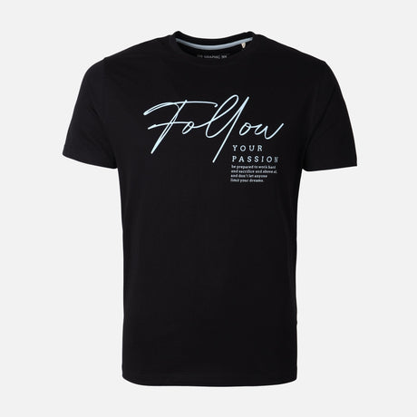 Men Graphic T-Shirt Round Neck