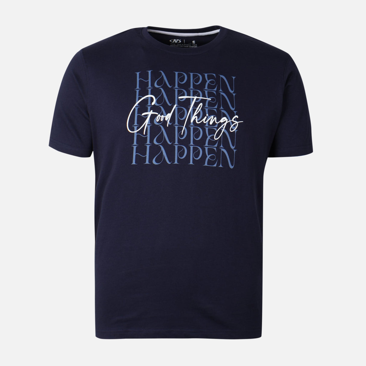Men Graphic T-Shirt Round Neck