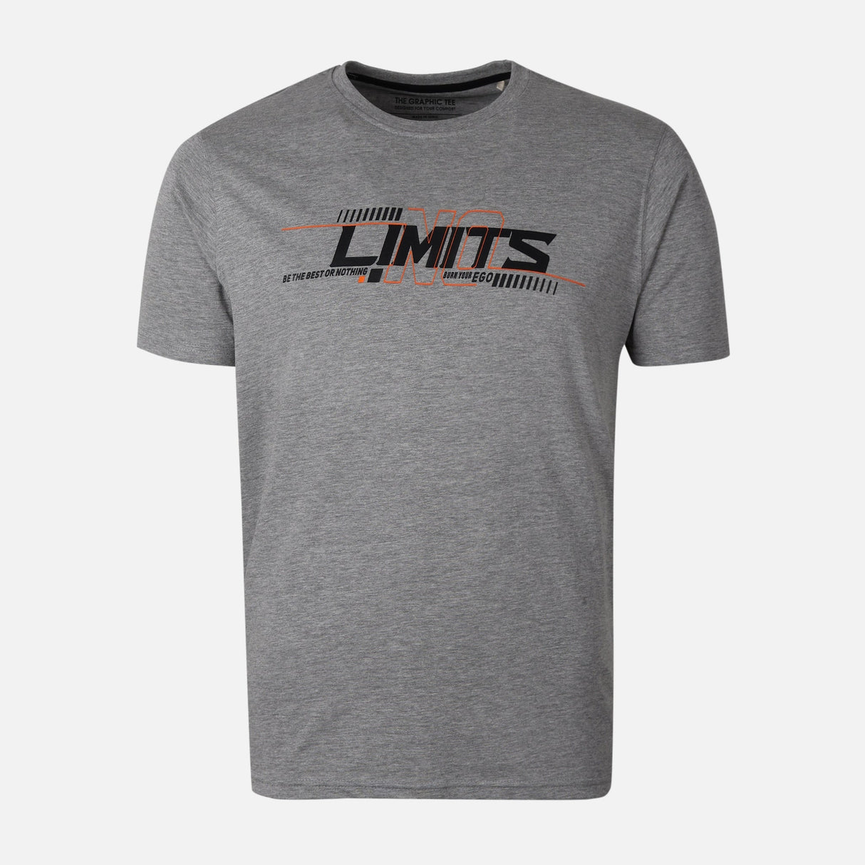 Men Graphic T-Shirt Round Neck