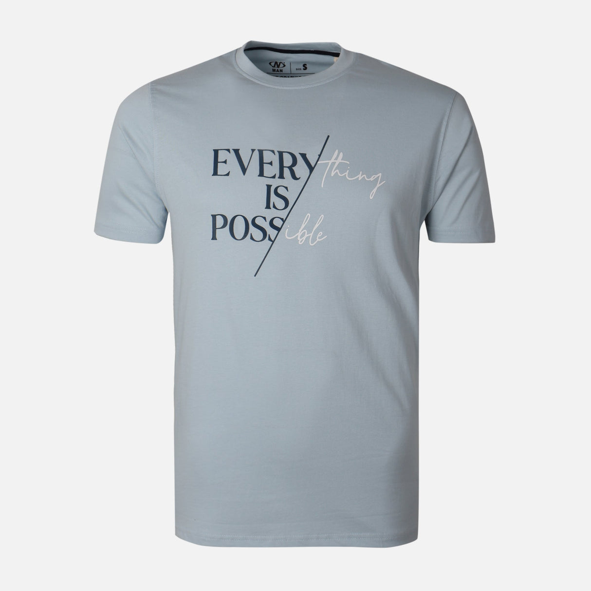 Men Graphic T-Shirt Round Neck