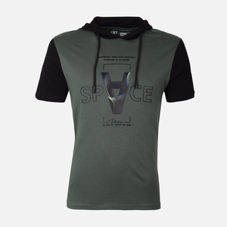Men T-Shirt With Hood