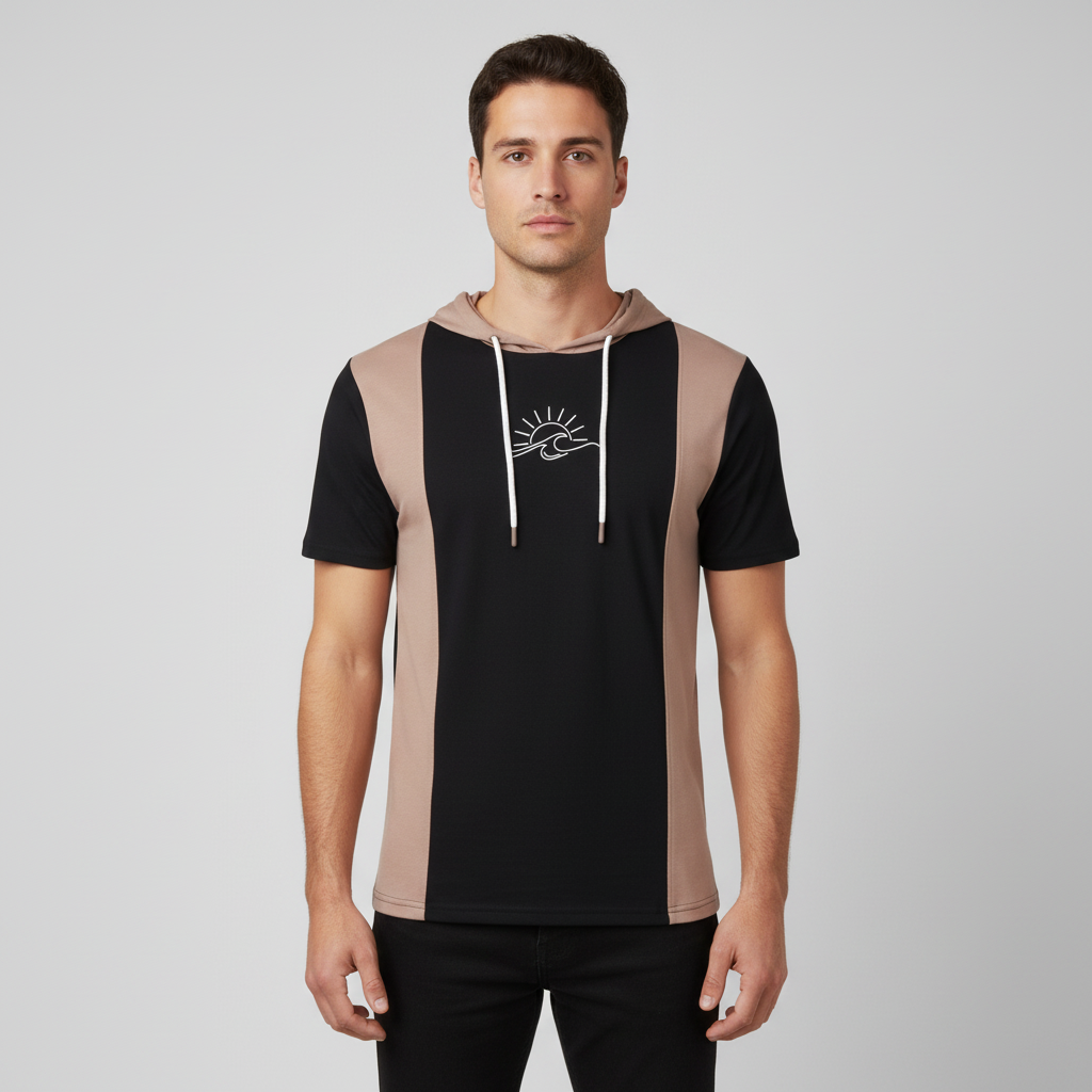 Men T-Shirt With Hood