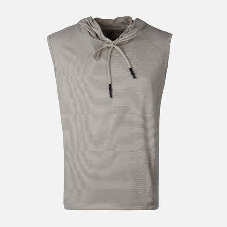 MEN SPORTS VEST WITH HOOD