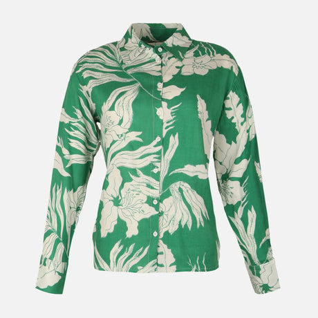 Women Printed Long Sleeve Shirt