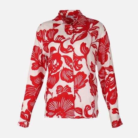 Women Printed Long Sleeve Shirt