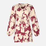 Women Printed Long Sleeve Tunic