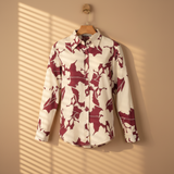 Women Printed Long Sleeve Shirt