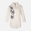 Women Emb Long Sleeve Tunic