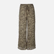 Women Lurex Printed Pants