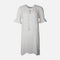 Women 3/4 Sleeve Solid Cotton Double Cloth Tunic