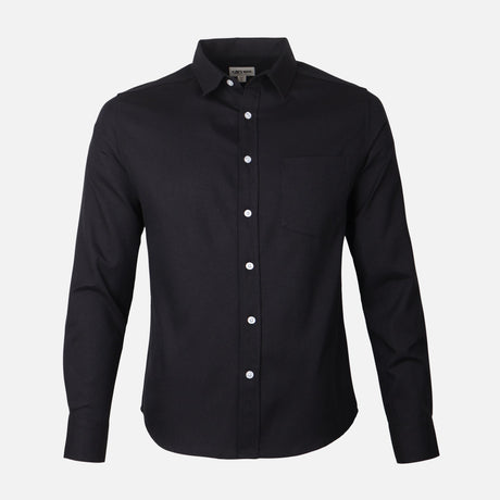Men Long Sleeve Oxford Shirt