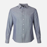 Men Long Sleeve Oxford Shirt