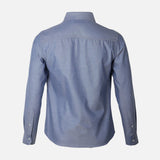 Men Long Sleeve Oxford Shirt