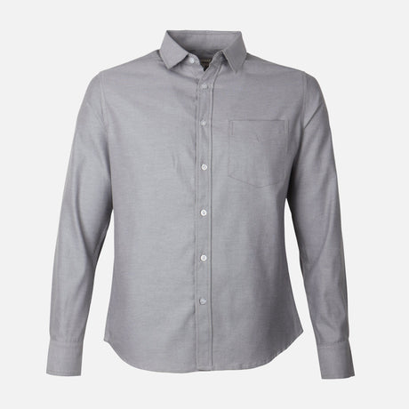 Men Long Sleeve Oxford Shirt
