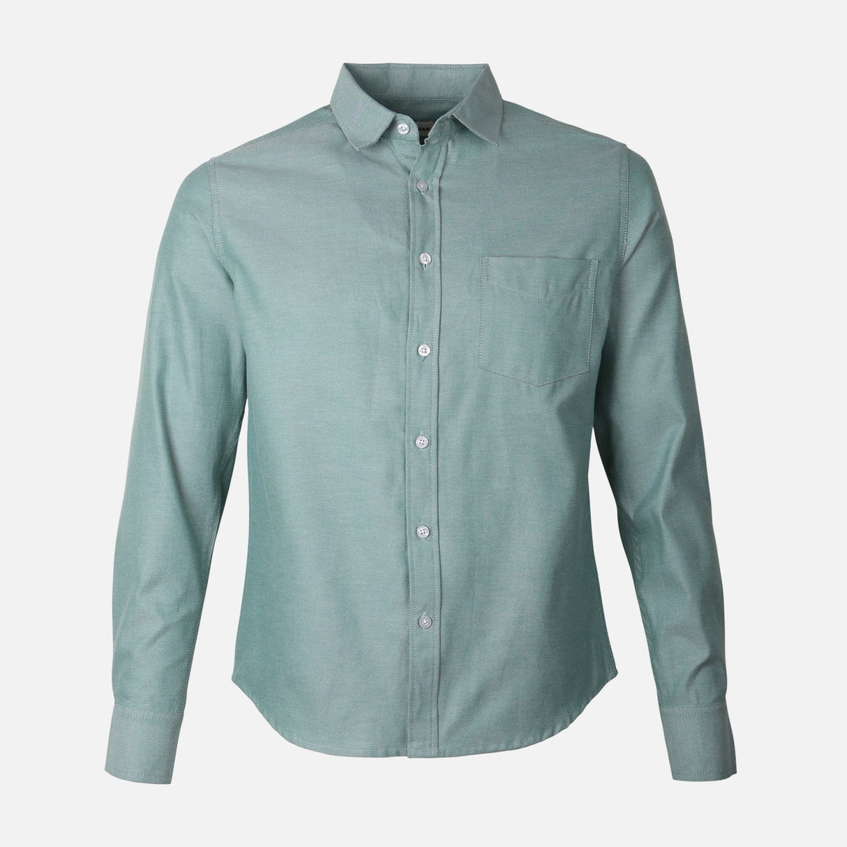 Men Long Sleeve Oxford Shirt