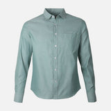 Men Long Sleeve Oxford Shirt
