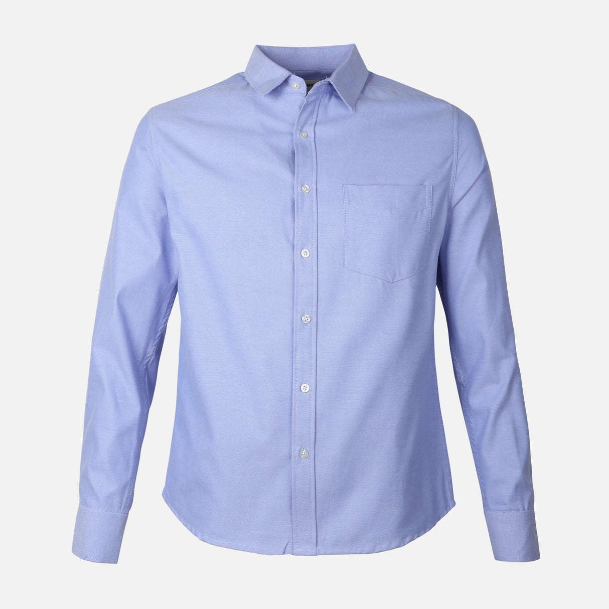 Men Long Sleeve Oxford Shirt
