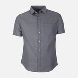 Men Basic Oxford Short Sleeve Shirt