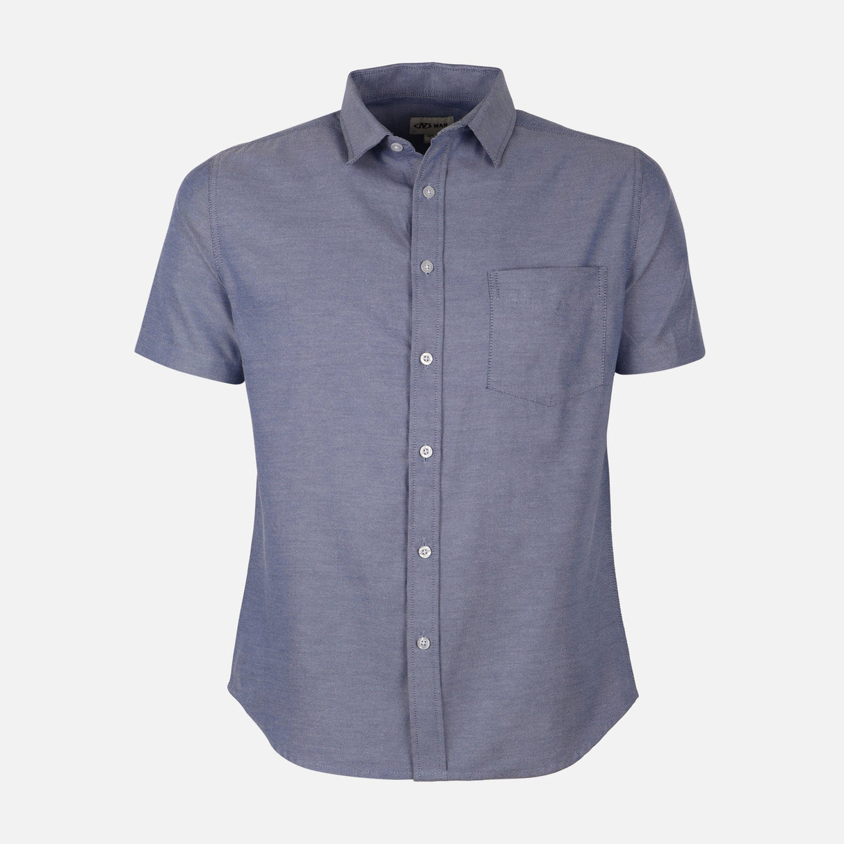 Men Basic Oxford Short Sleeve Shirt