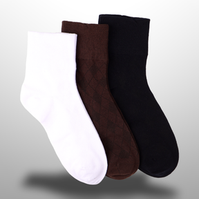 Quarter Men Diabetic Socks 3Pair