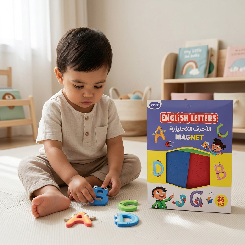 26 Pieces Magnetic English Letters Set