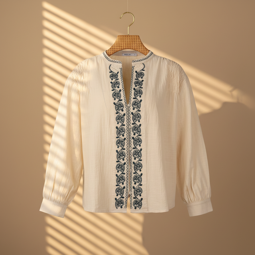 Women Embroidered Shirt