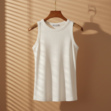 Women Rib Basic Tanktop