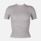 Women Rib Basic Tshirt