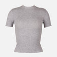 Women Rib Basic Tshirt