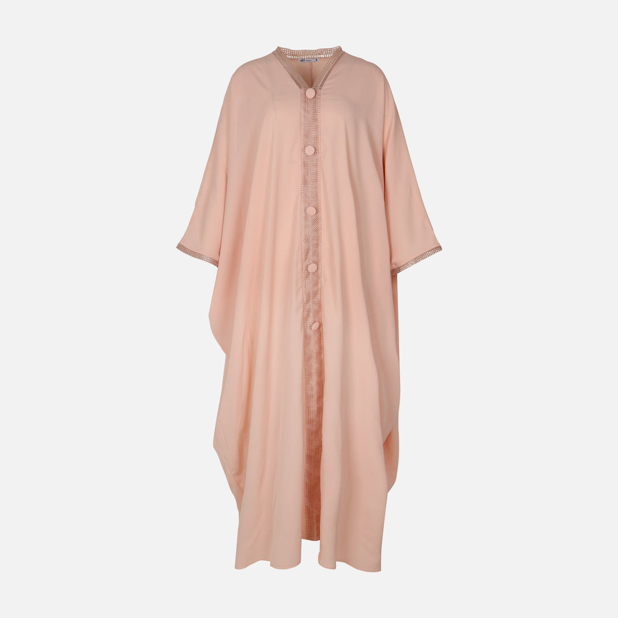 Women Lace Detail Kaftan Maxi Dress