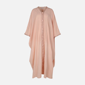 Women Lace Detail Kaftan Maxi Dress
