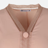 Women Lace Detail Kaftan Maxi Dress