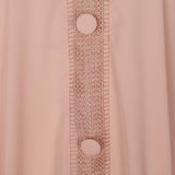 Women Lace Detail Kaftan Maxi Dress