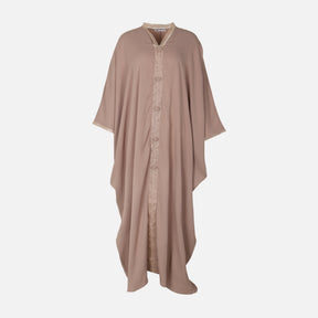 Women Lace Detail Kaftan Maxi Dress