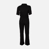 Women Short Sleeve Jumpsuit