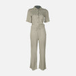 Women Short Sleeve Jumpsuit