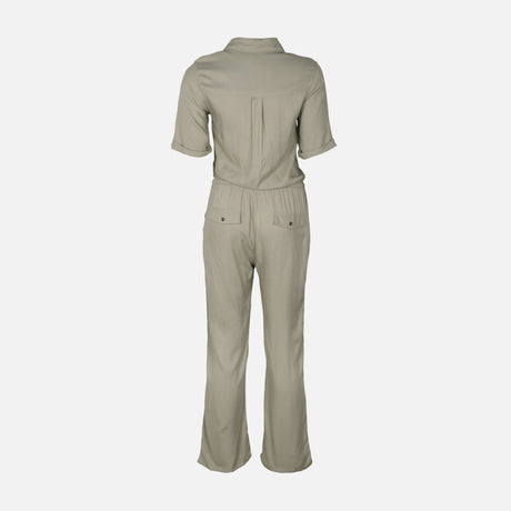 Women Short Sleeve Jumpsuit