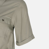Women Short Sleeve Jumpsuit