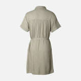 Women Short Sleeve Pocket Tunic