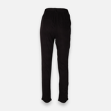 Women Woven Pants Straight Leg Drawstring Trousers